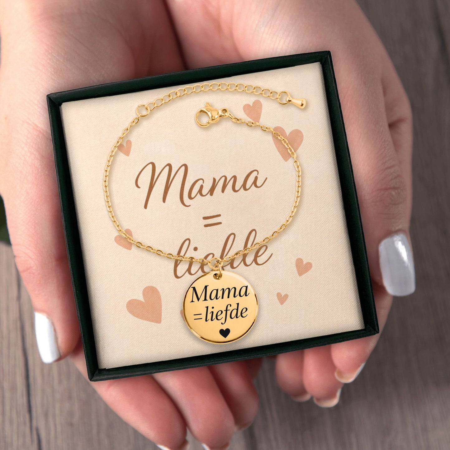 Mama = Liefde – Coin Armband