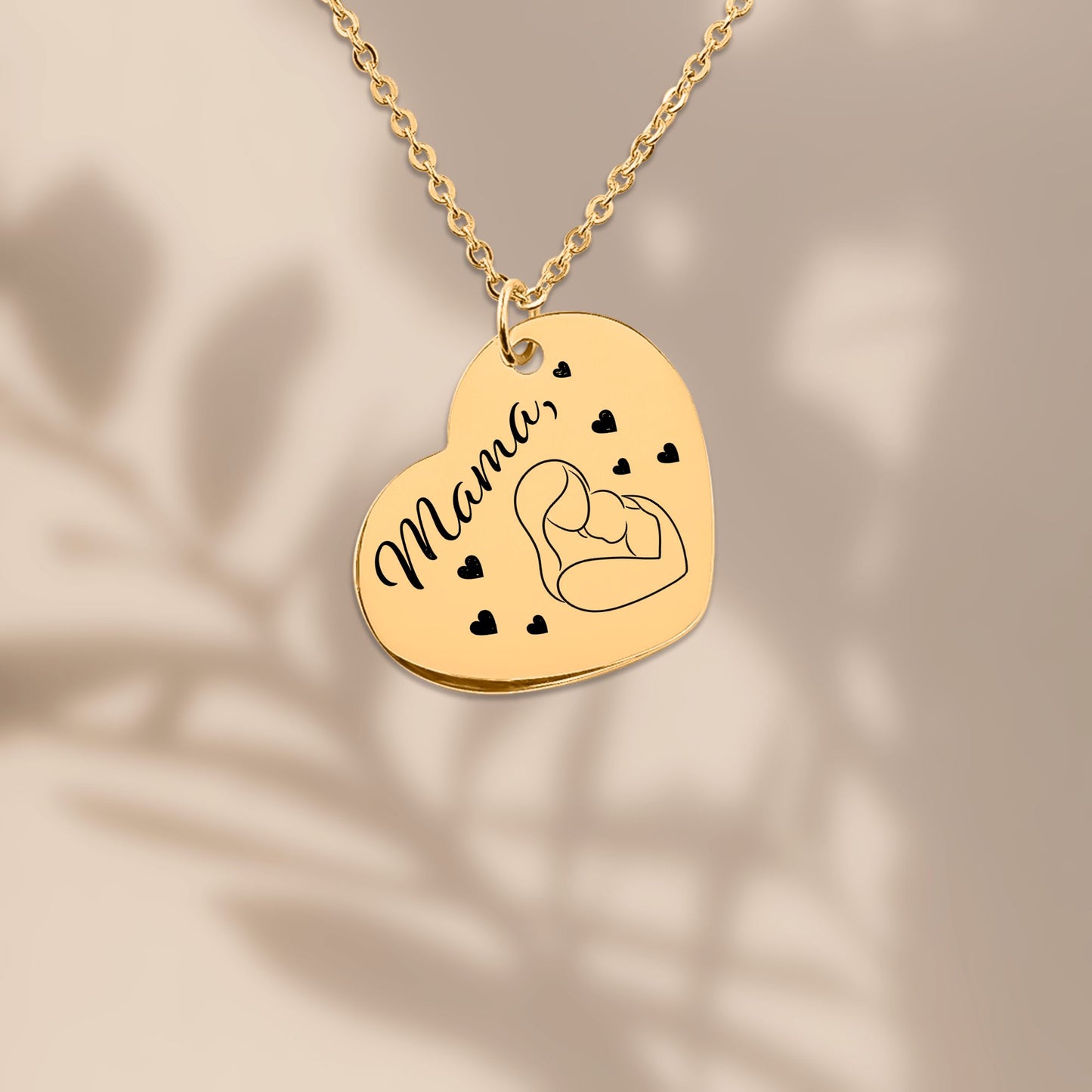 Gravureketting ‘Mama’ – Liefde voor altijd dichtbij