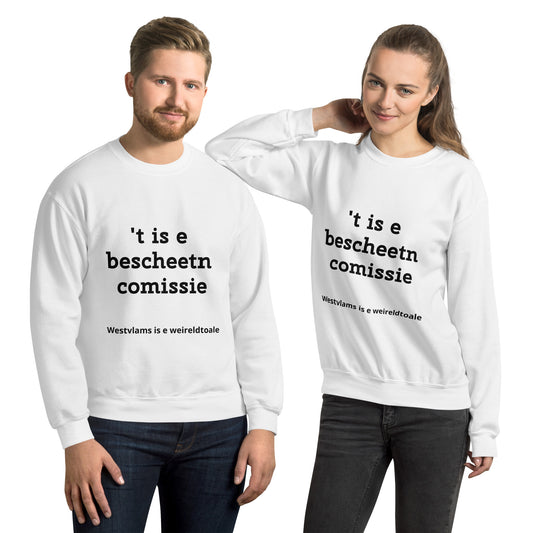 West-Vlaamse Trui – 't is e bescheetn comissie