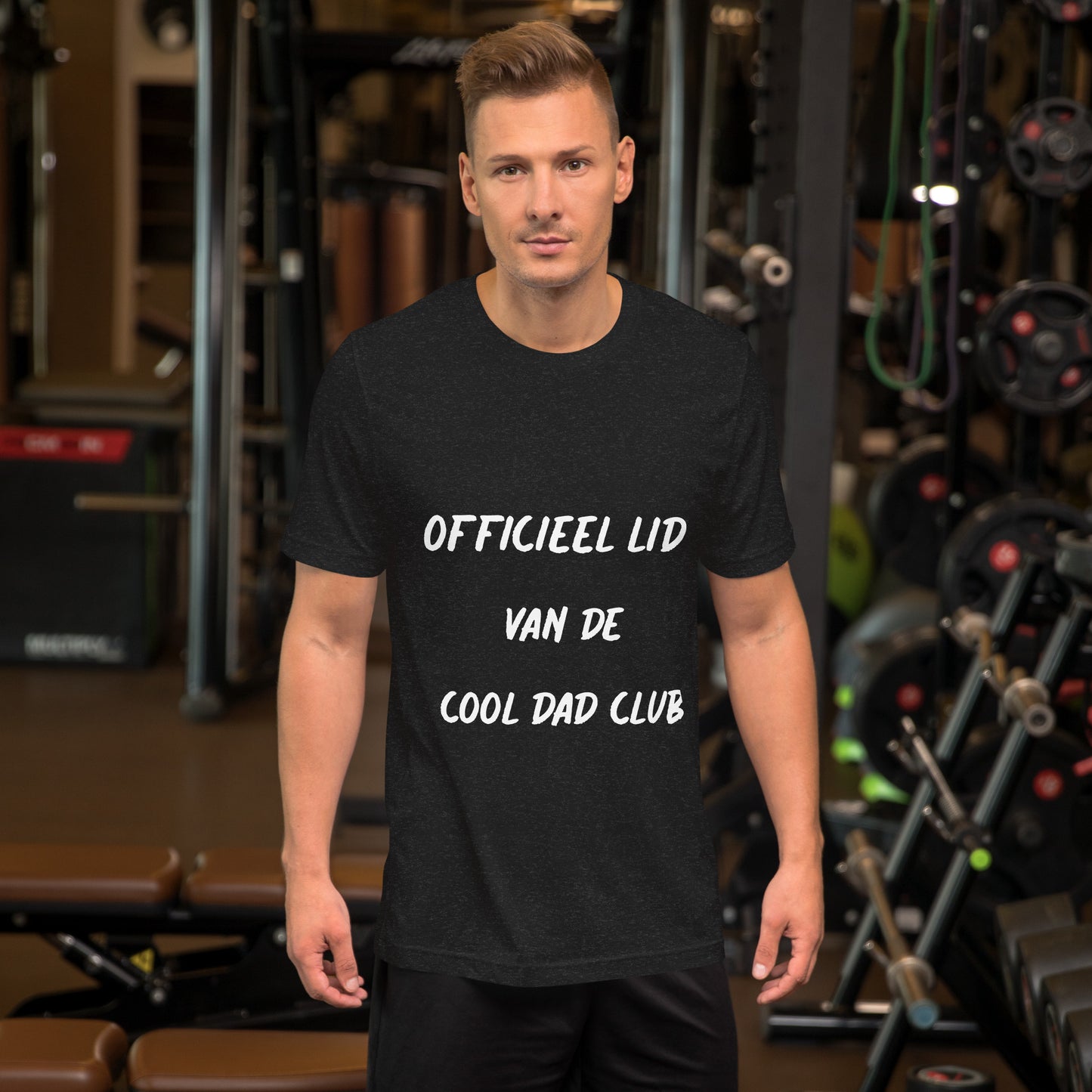 Stoer T-shirt voor Papa's - "Officieel Lid van de Cool Dad Club"