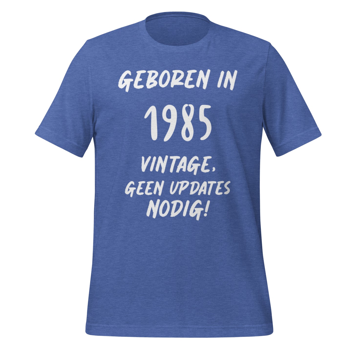 Retro T-shirt - "Geboren in 1985, Vintage. Geen Updates Nodig!"