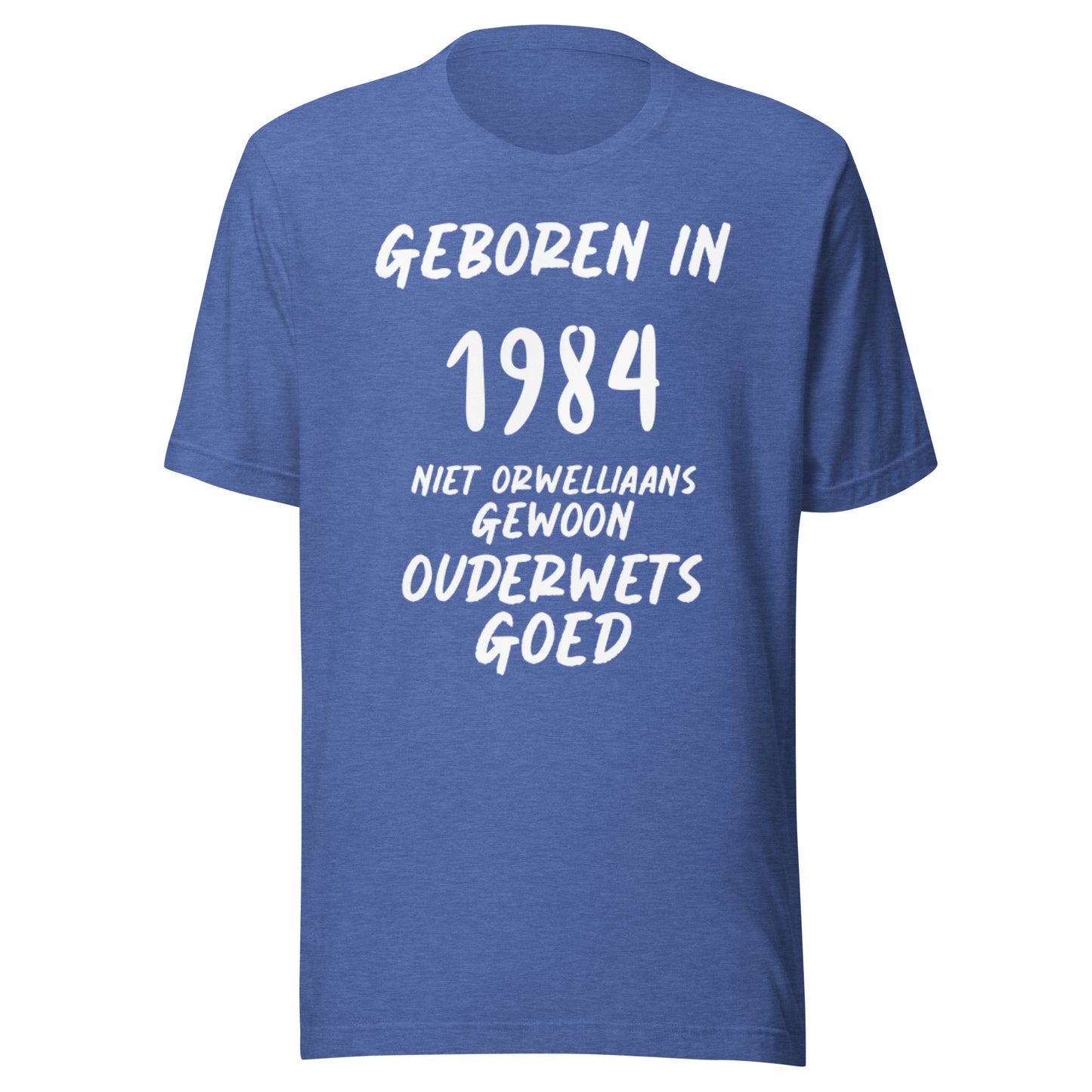 Retro T-shirt - "Geboren in 1983, Ik Heb Meer Levenservaring Dan Google"