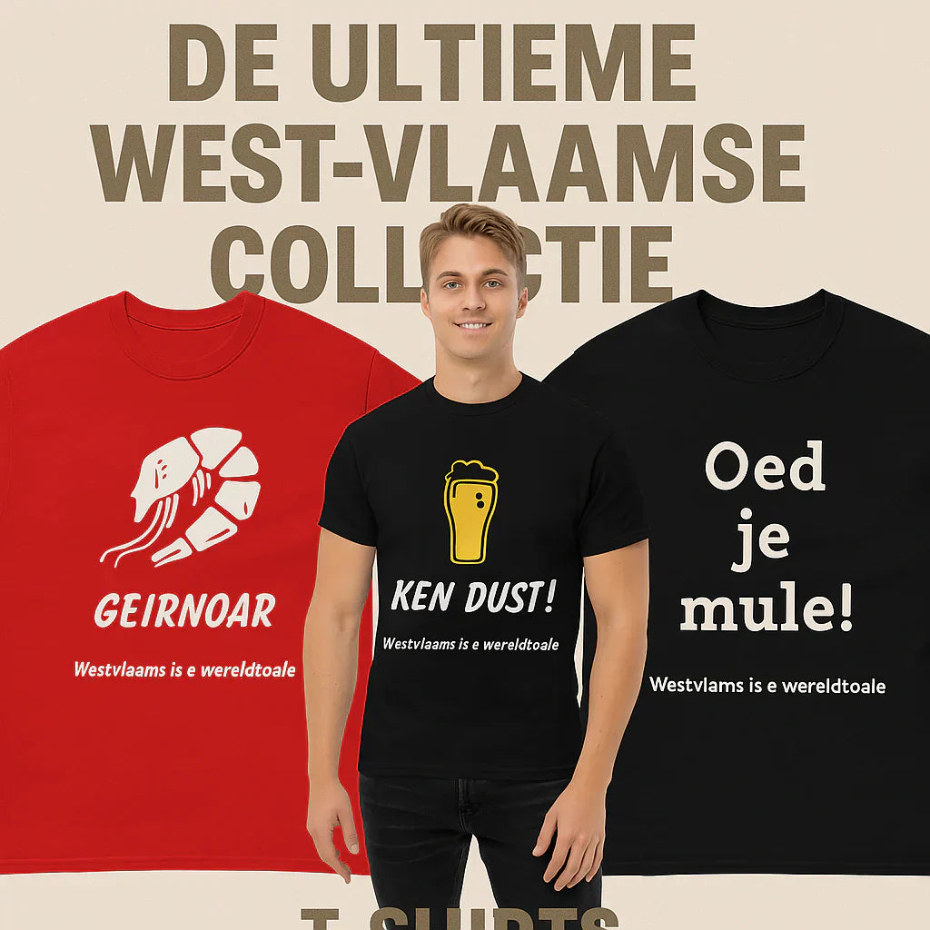 5 redenen waarom een West‑Vlaams T‑shirt het perfecte cadeau is