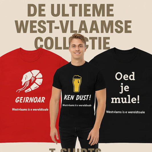 5 redenen waarom een West‑Vlaams T‑shirt het perfecte cadeau is