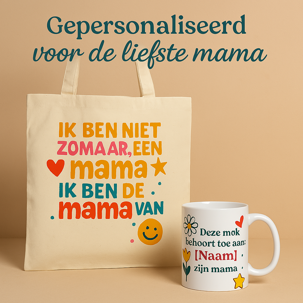 Gepersonaliseerd voor de liefste mama