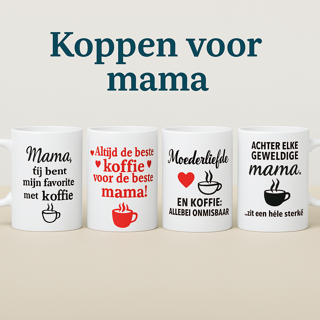 Koppen voor mama – met een vleugje liefde en een scheutje koffie