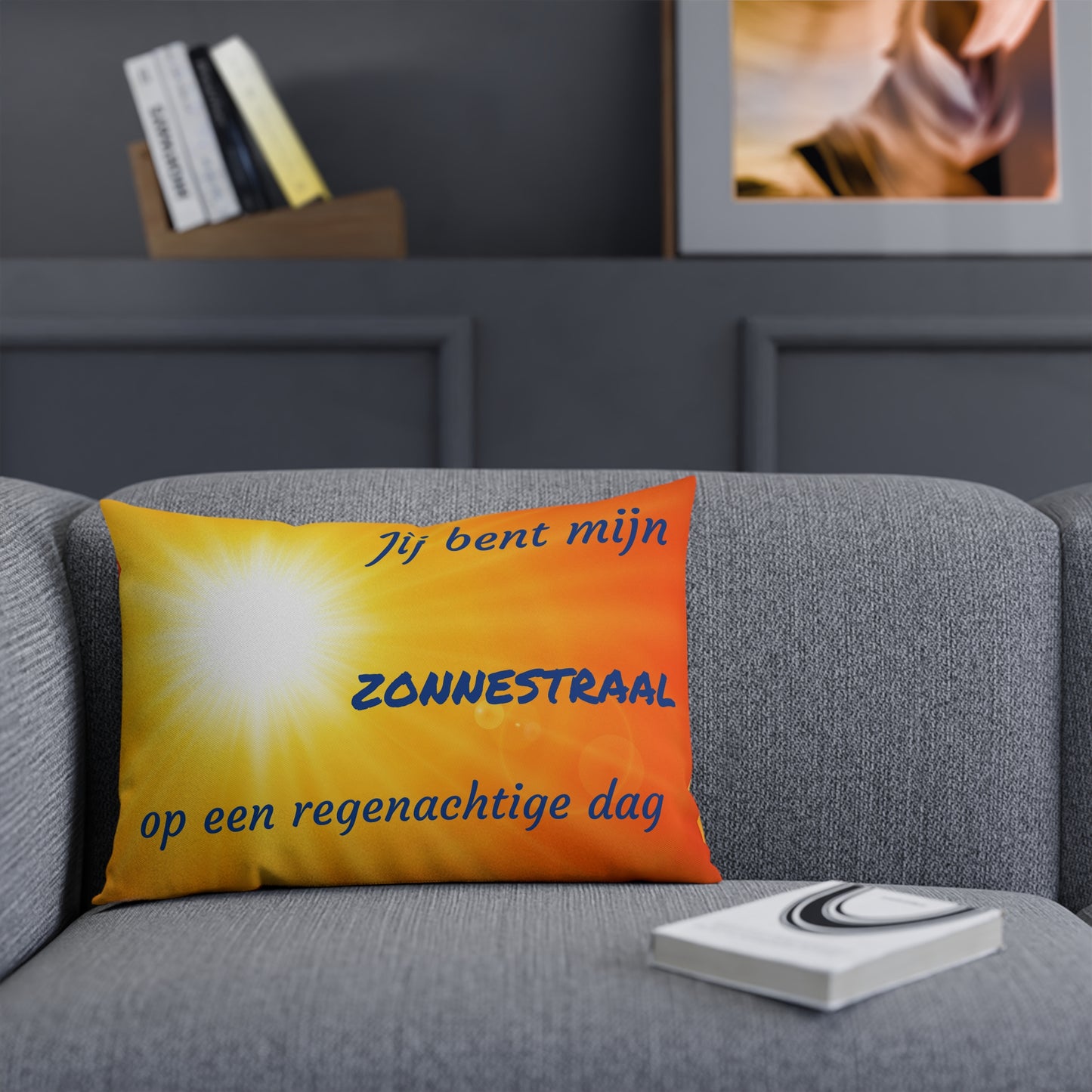 Kussen "jij bent mijn zonnestraal"