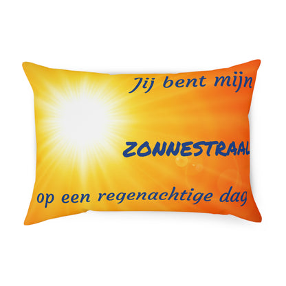 Kussen "jij bent mijn zonnestraal"