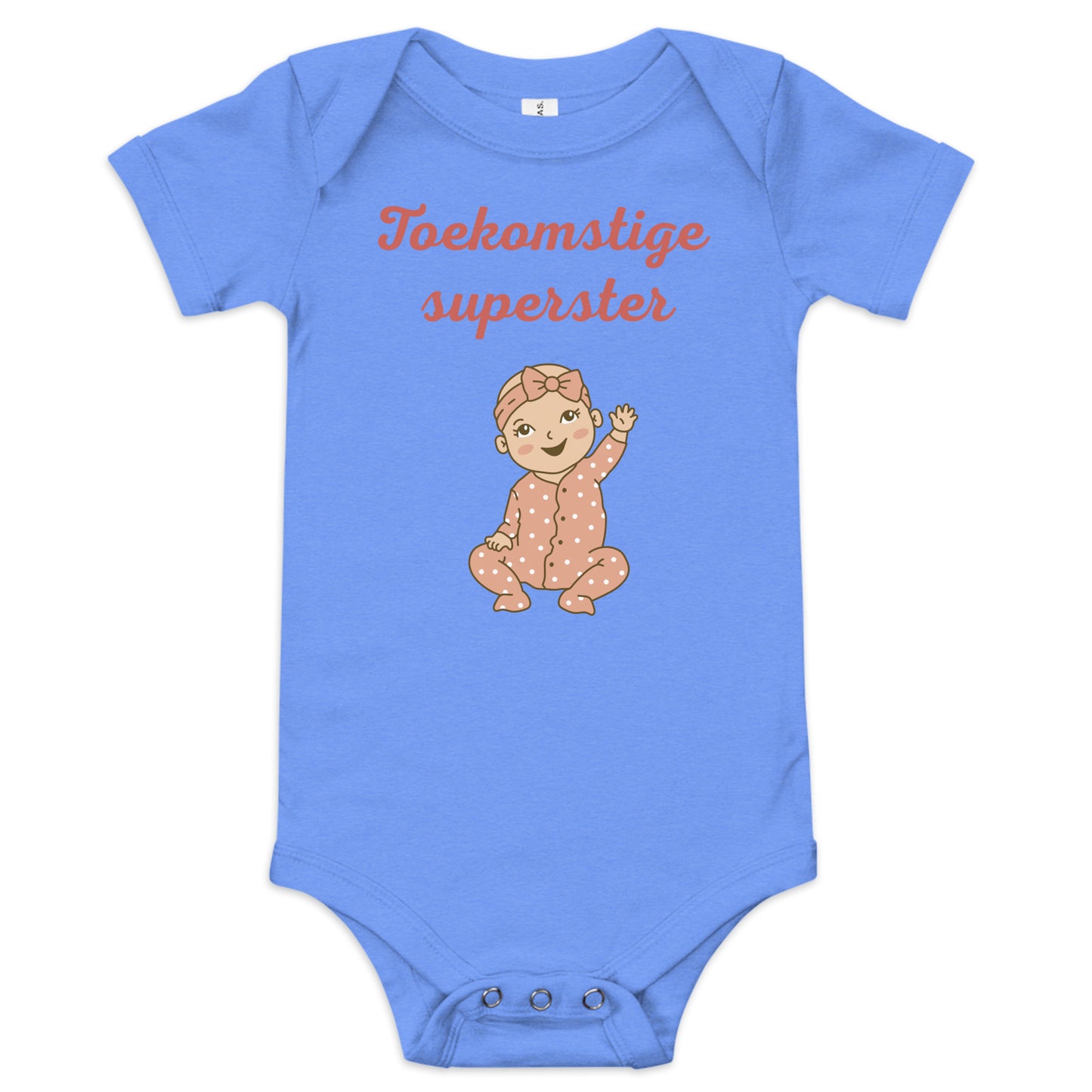 Unisex Baby Bodysuit "Toekomstige Superster" - Voor Kleine Toppers