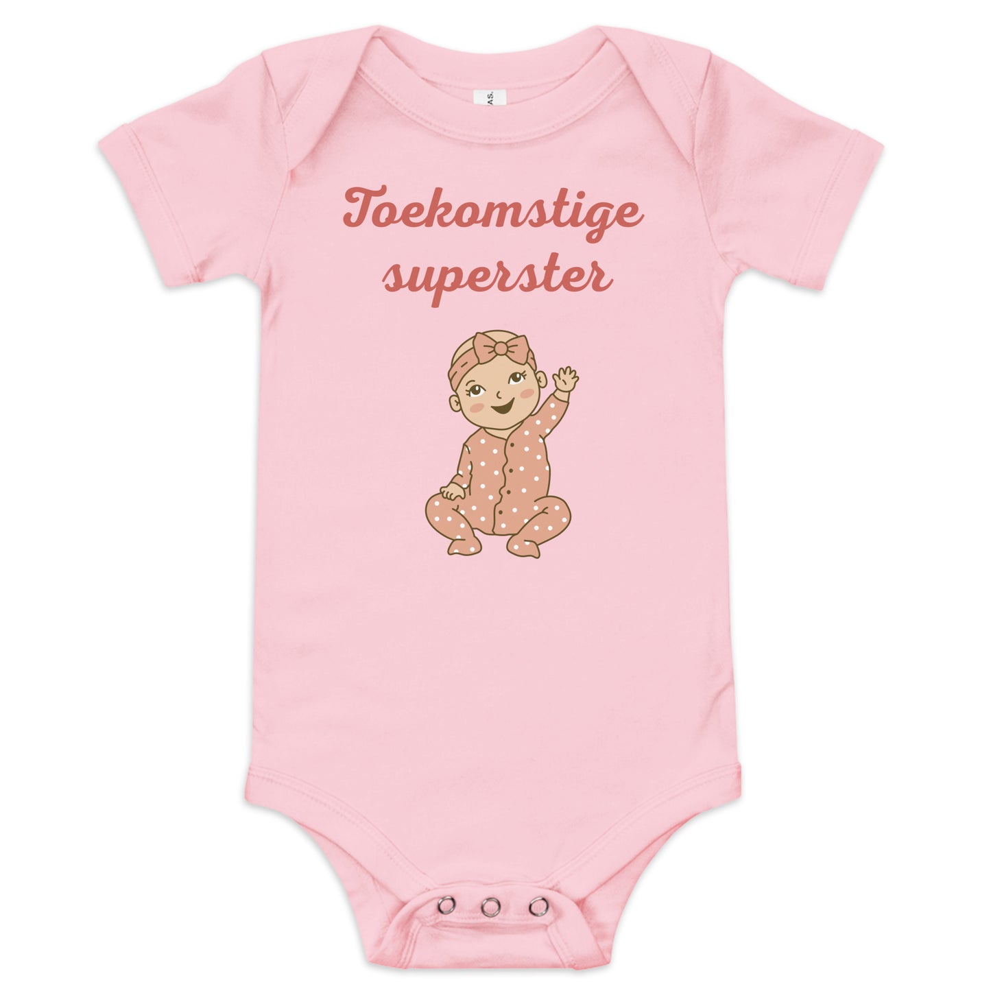 Unisex Baby Bodysuit "Toekomstige Superster" - Voor Kleine Toppers