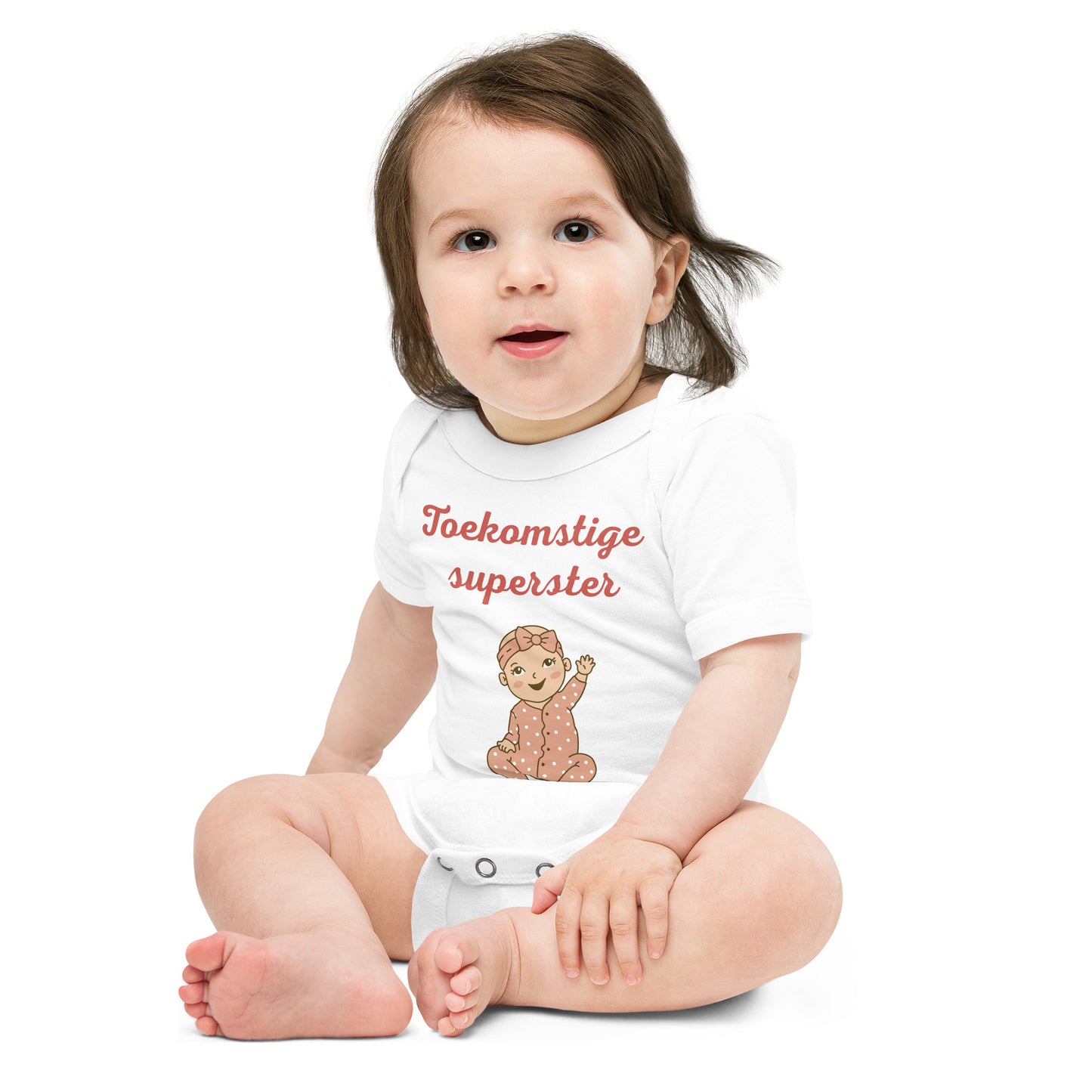 Unisex Baby Bodysuit "Toekomstige Superster" - Voor Kleine Toppers