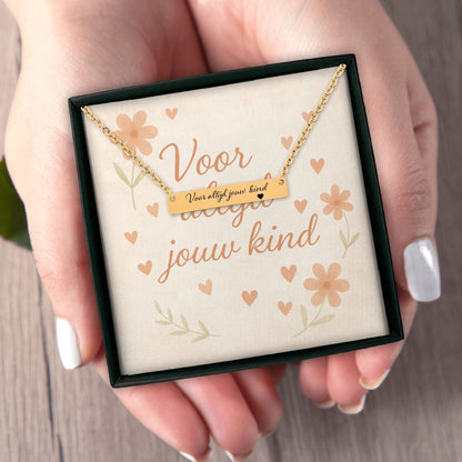 Voor Altijd Jouw Kind – Gegraveerde Mama-Ketting