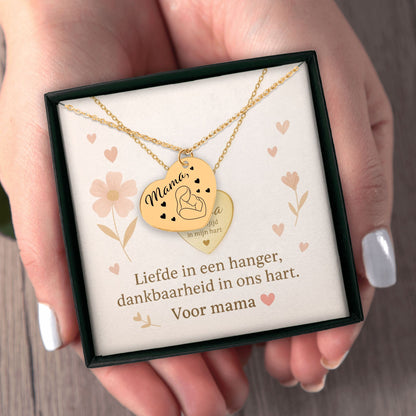 Gravureketting ‘Mama’ – Liefde voor altijd dichtbij