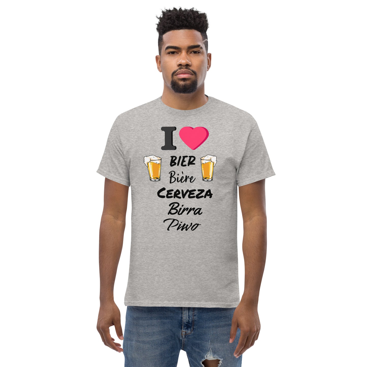 T-shirt - "I Love Bier"