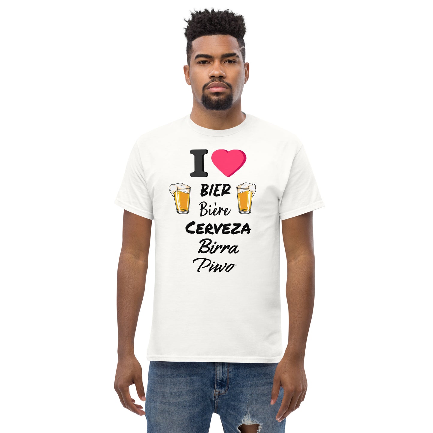 T-shirt - "I Love Bier"