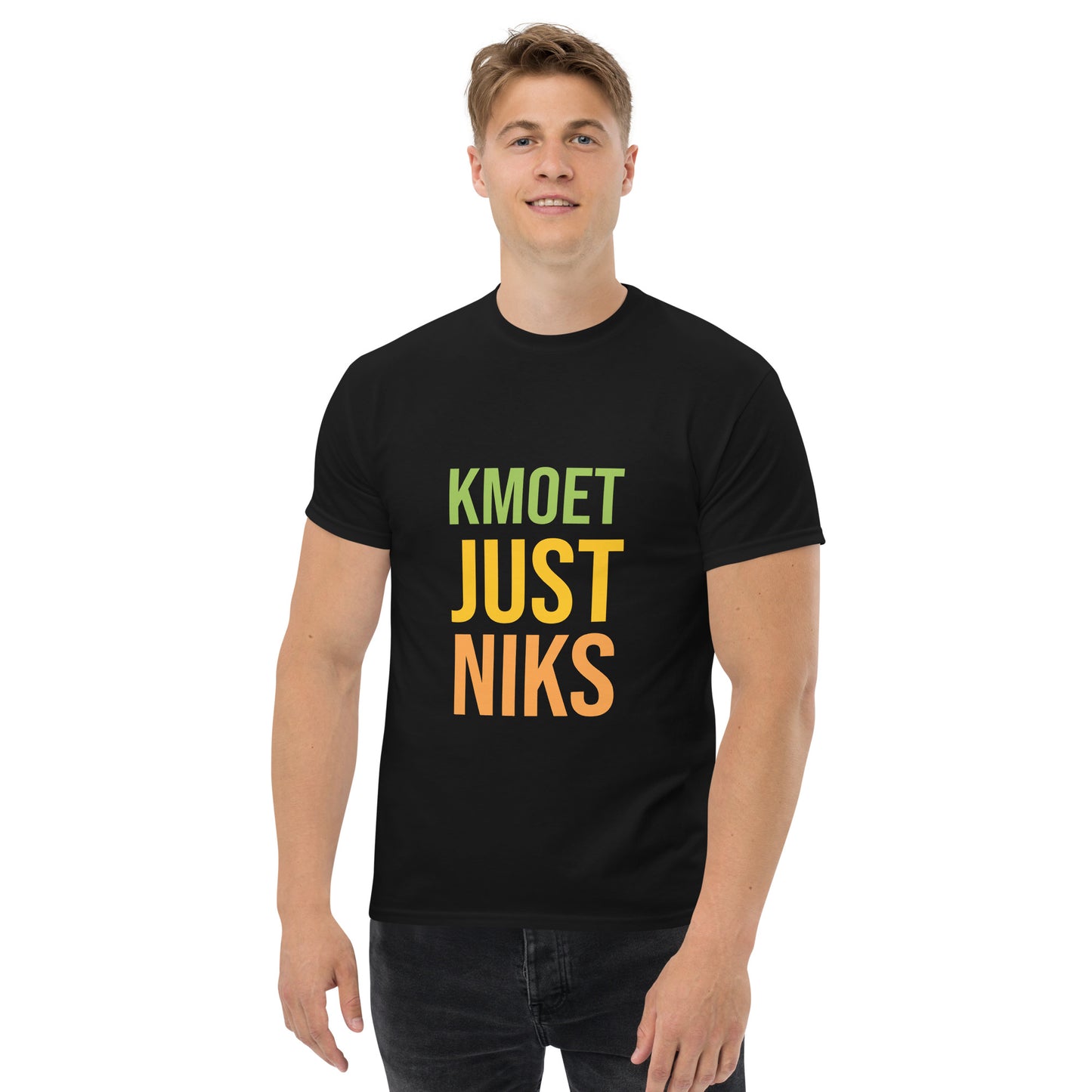 KMOET Just Niks T-Shirt - Comfortabel en Stijlvol Statement