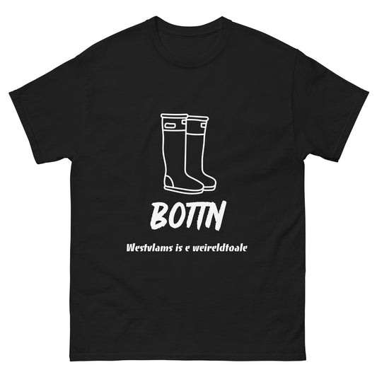 Unieke 'BOTIN' T-shirt - Westvlams is e weireldtoale