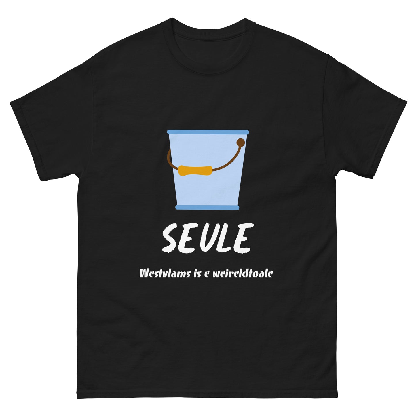 Originele 'SEULE' T-shirt - Westvlams is e weireldtoale