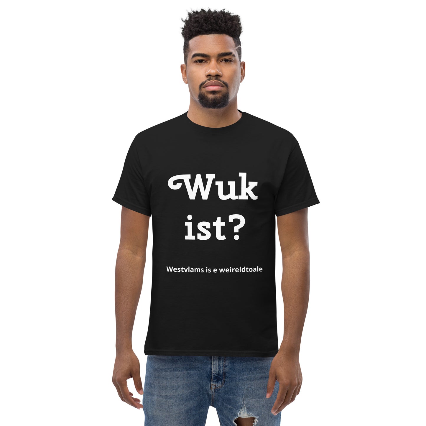 Stijlvol West-Vlaams T-shirt - Wuk ist?