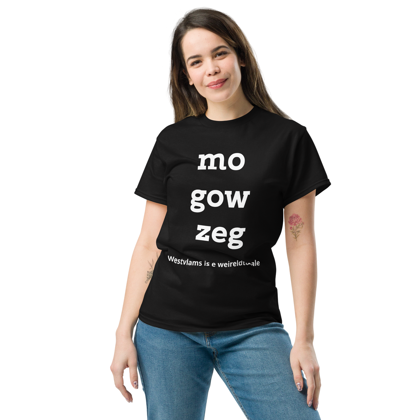 Stijlvol West-Vlaams T-shirt - mo gow zeg