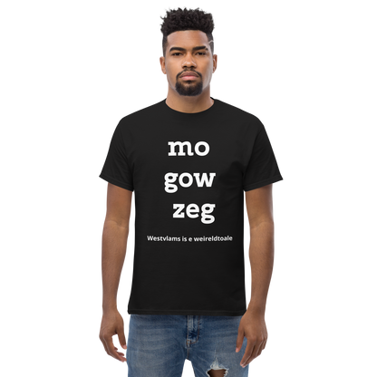 Stijlvol West-Vlaams T-shirt - mo gow zeg