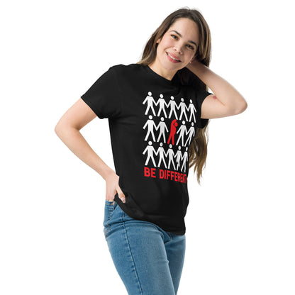 Inspirerend "Be Different" T-shirt - Voor de Unieke Jij