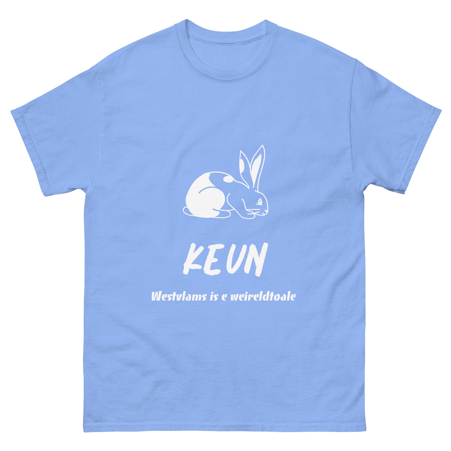 Schattige 'KEUN' T-shirt - Westvlams is e weireldtoale