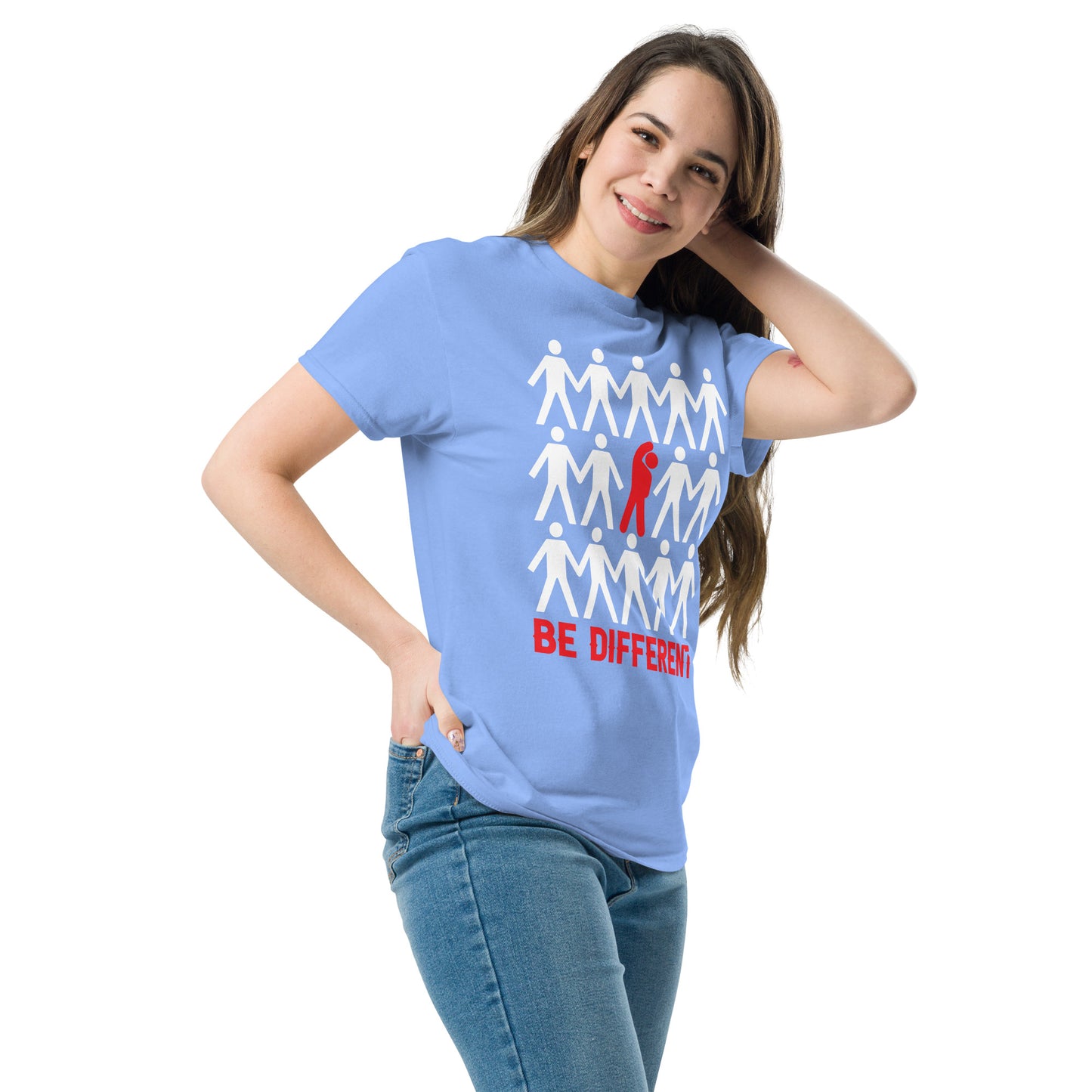 Inspirerend "Be Different" T-shirt - Voor de Unieke Jij