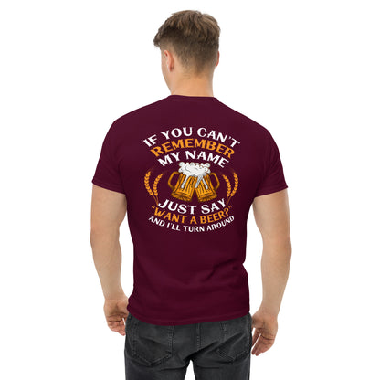 Grappig "Want a Beer?" T-shirt - Perfect voor Bierliefhebbers