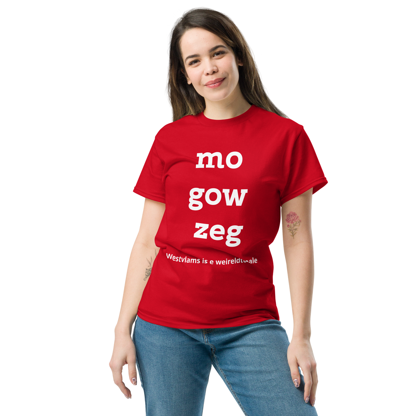 Stijlvol West-Vlaams T-shirt - mo gow zeg