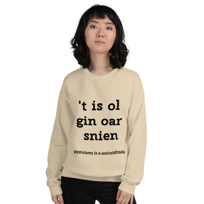 West-Vlaamse Trui – 't is ol gin oar snien