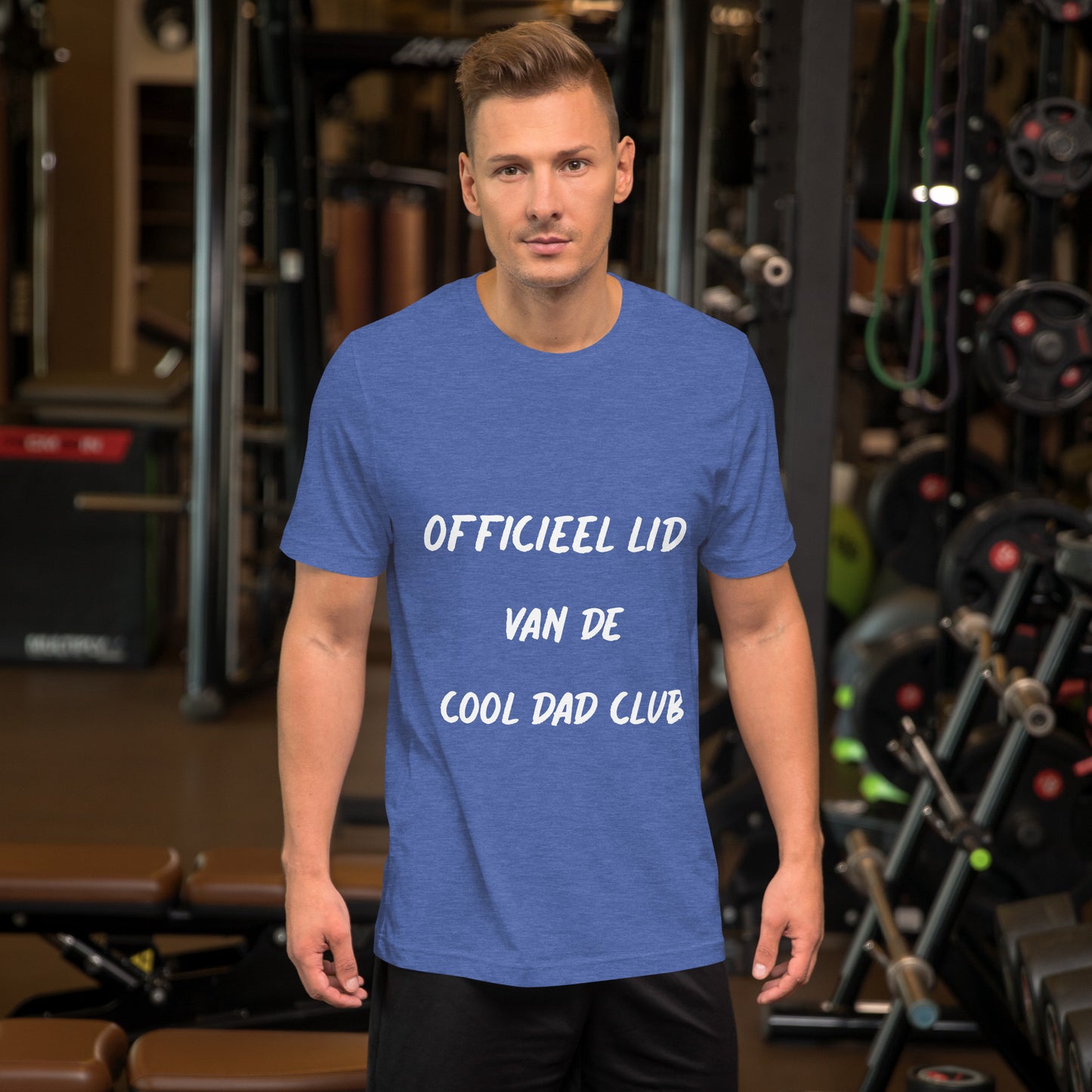 Stoer T-shirt voor Papa's - "Officieel Lid van de Cool Dad Club"