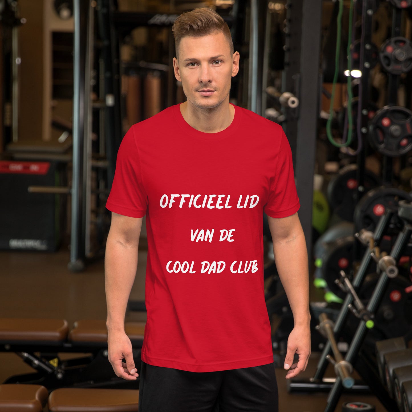 Stoer T-shirt voor Papa's - "Officieel Lid van de Cool Dad Club"