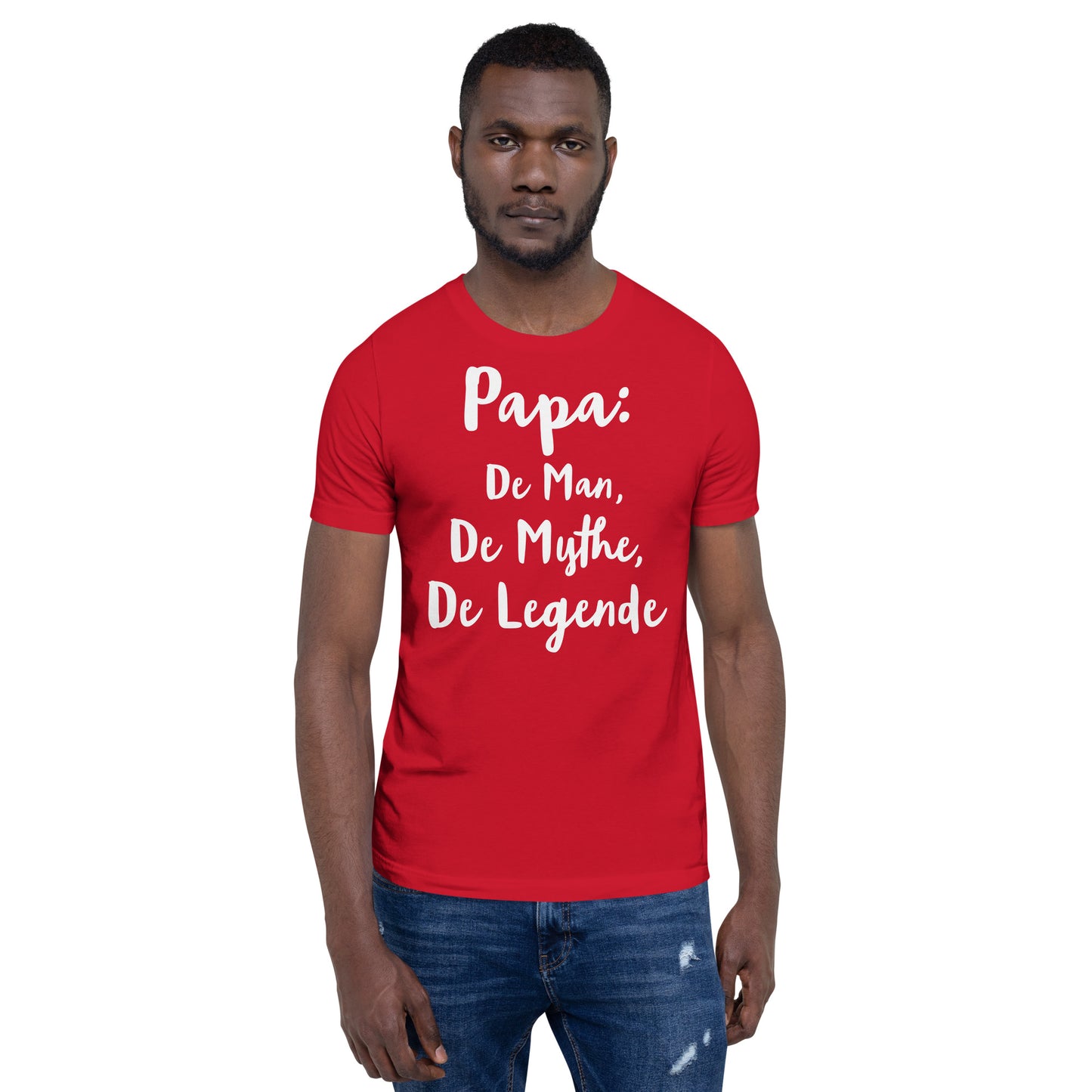 T-shirt voor Papa - "De Man, De Mythe, De Legende"